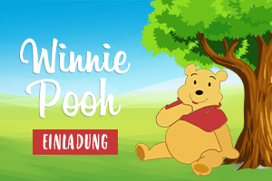 PDF-Einladungen im Winnie Pooh Design